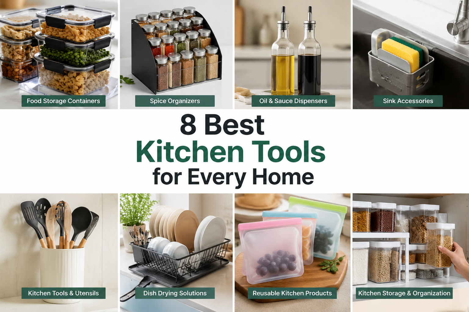 Best Kitchen Tools for Every Home in 2026 Kitchen Organization Essentials