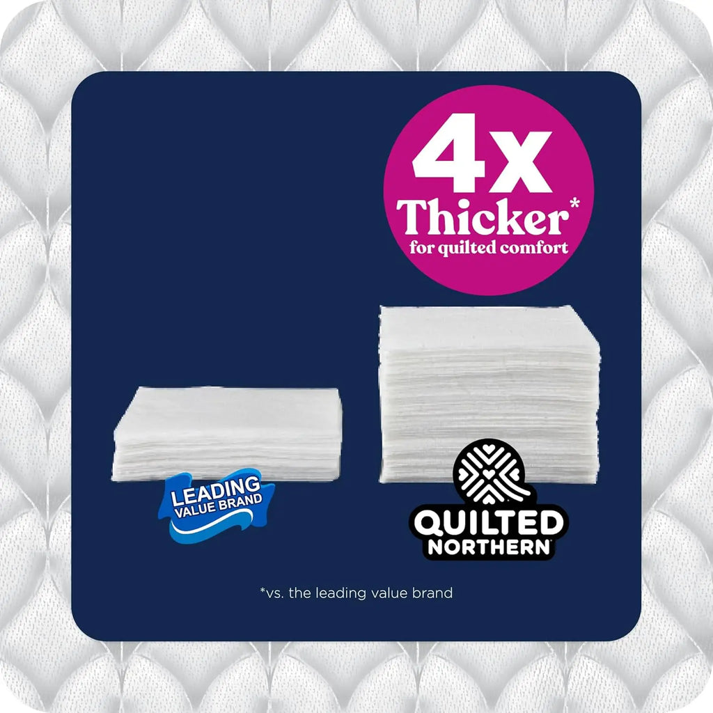 Quilted Northern Toilet Paper 18 Mega Rolls Equivalent to 72 Regular Rolls