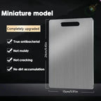 Premium stainless steel cutting board set for meat, vegetables, fruit and kitchen food preparation